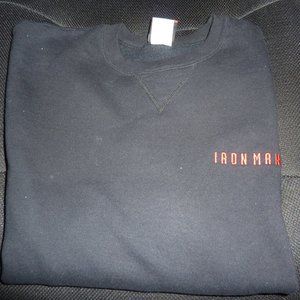 IRON MAN  MOVIE PROMO SWEATSHIRT  SIZE XL